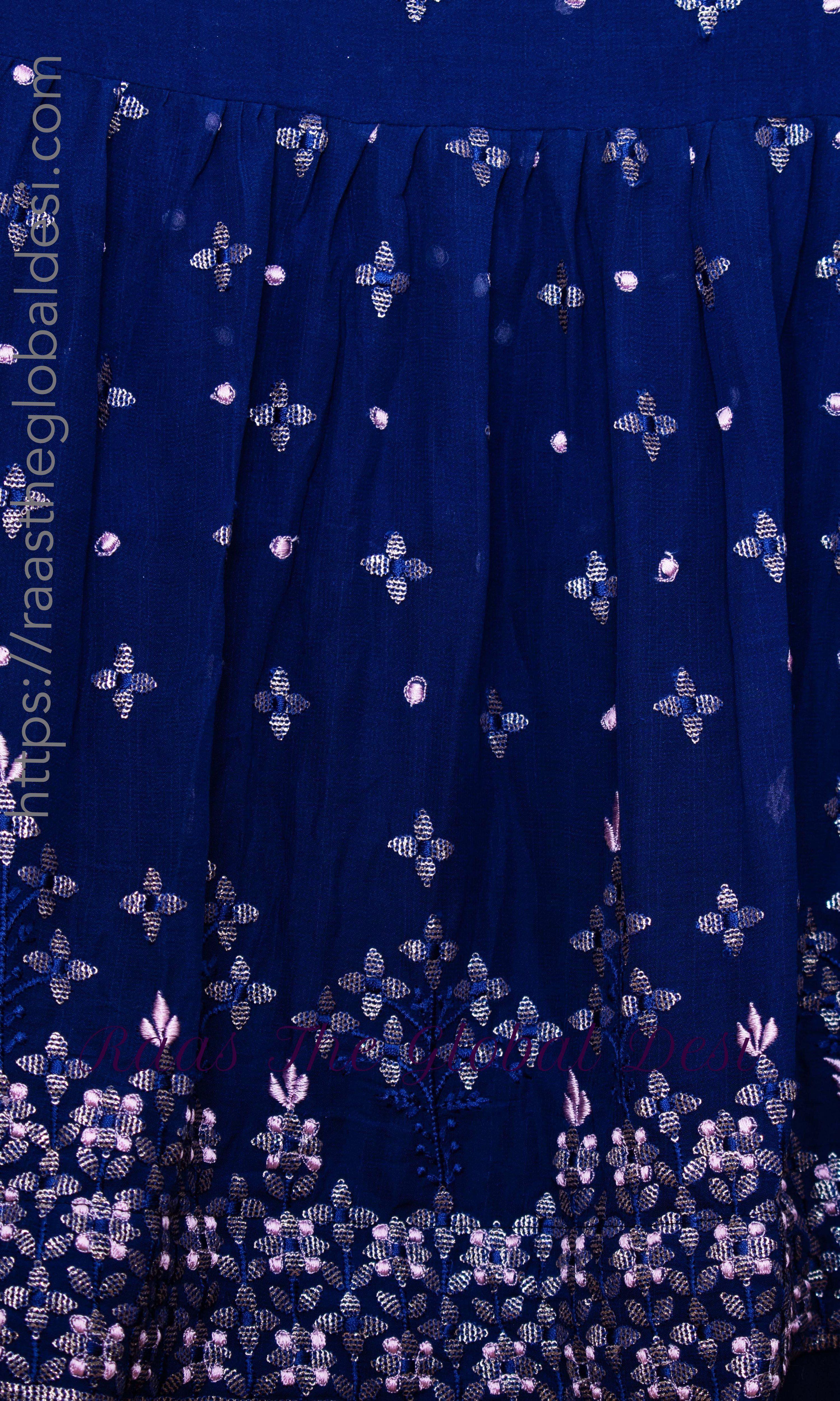 CC3200 Blue lehenga choli with sequins and resham embroidery blue lehengas Blue lehenga choli blue dresses 13