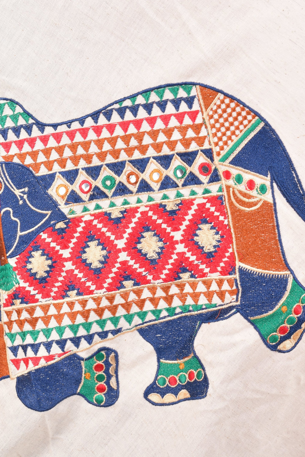 Multi color cotton chaniya choli set detail - CCL3