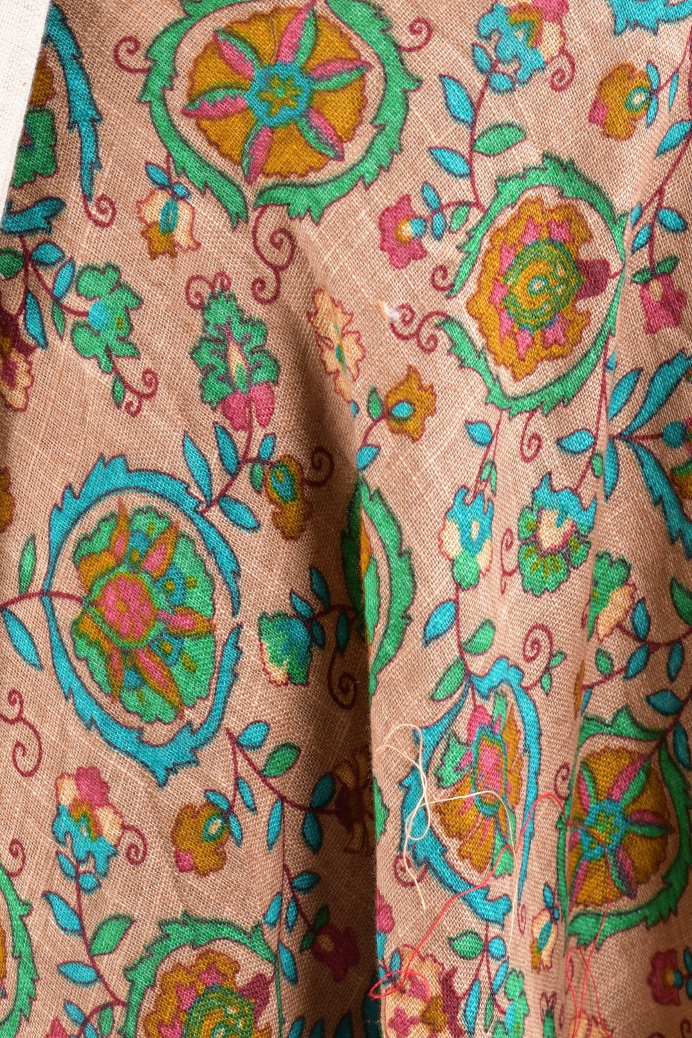 Multi color cotton layered chaniya choli set detail - CCL6