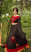 black chaniya choli