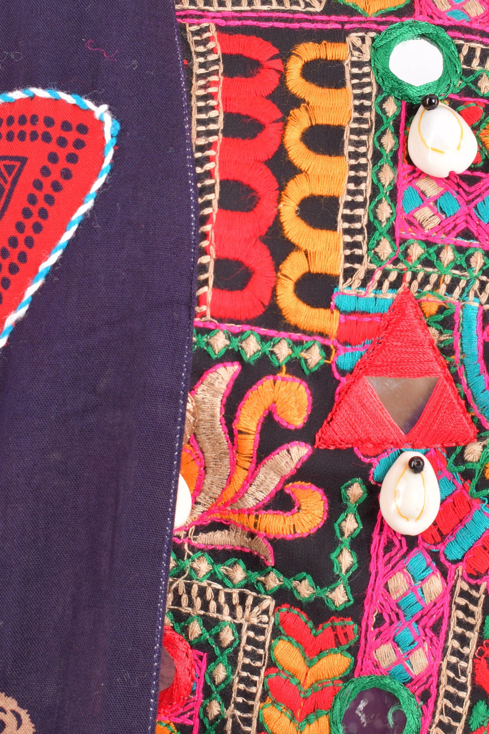 Ciao Embroidered Navratri Chaniya Choli-[mirror work]-Raas