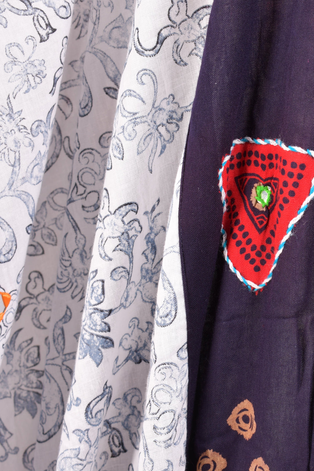 Ciao Embroidered Navratri Chaniya Choli-[mirror work]-Raas