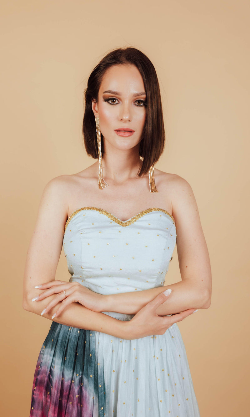 Cordelia Long Dress with Hand Tie Dye dresses RAAS