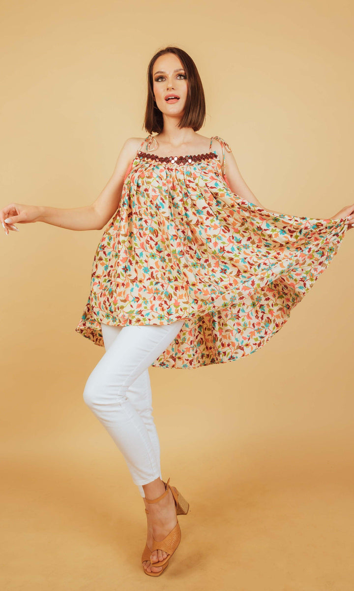 Cotton Embroidered Top TOPS & TUNICS RAAS