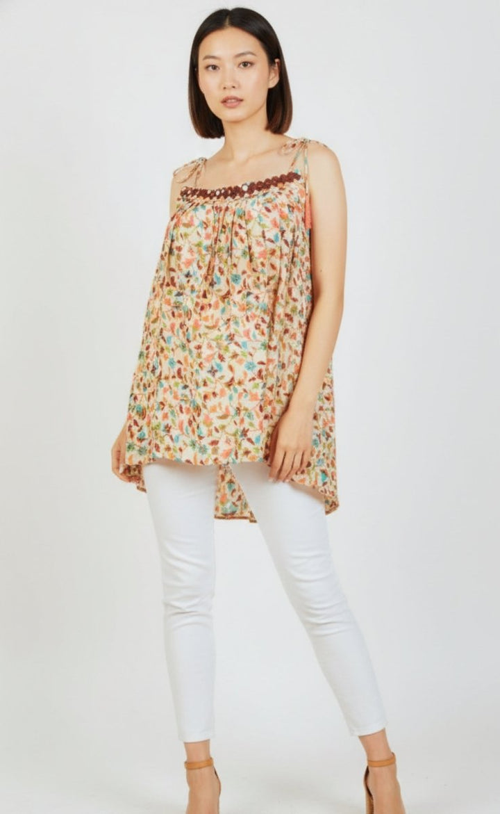 Cotton Embroidered Top TOPS & TUNICS RAAS