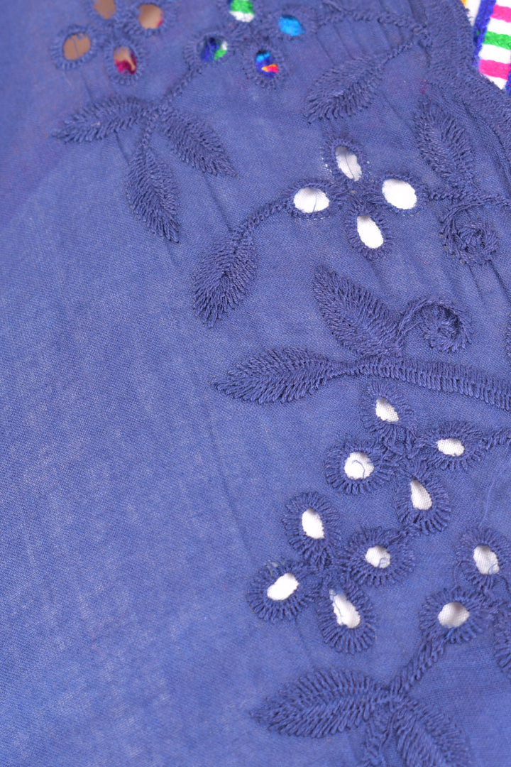 Cotton Tie - Dye Chaniya Choli With Mirror work Blouse CHANIYA CHOLI RAAS