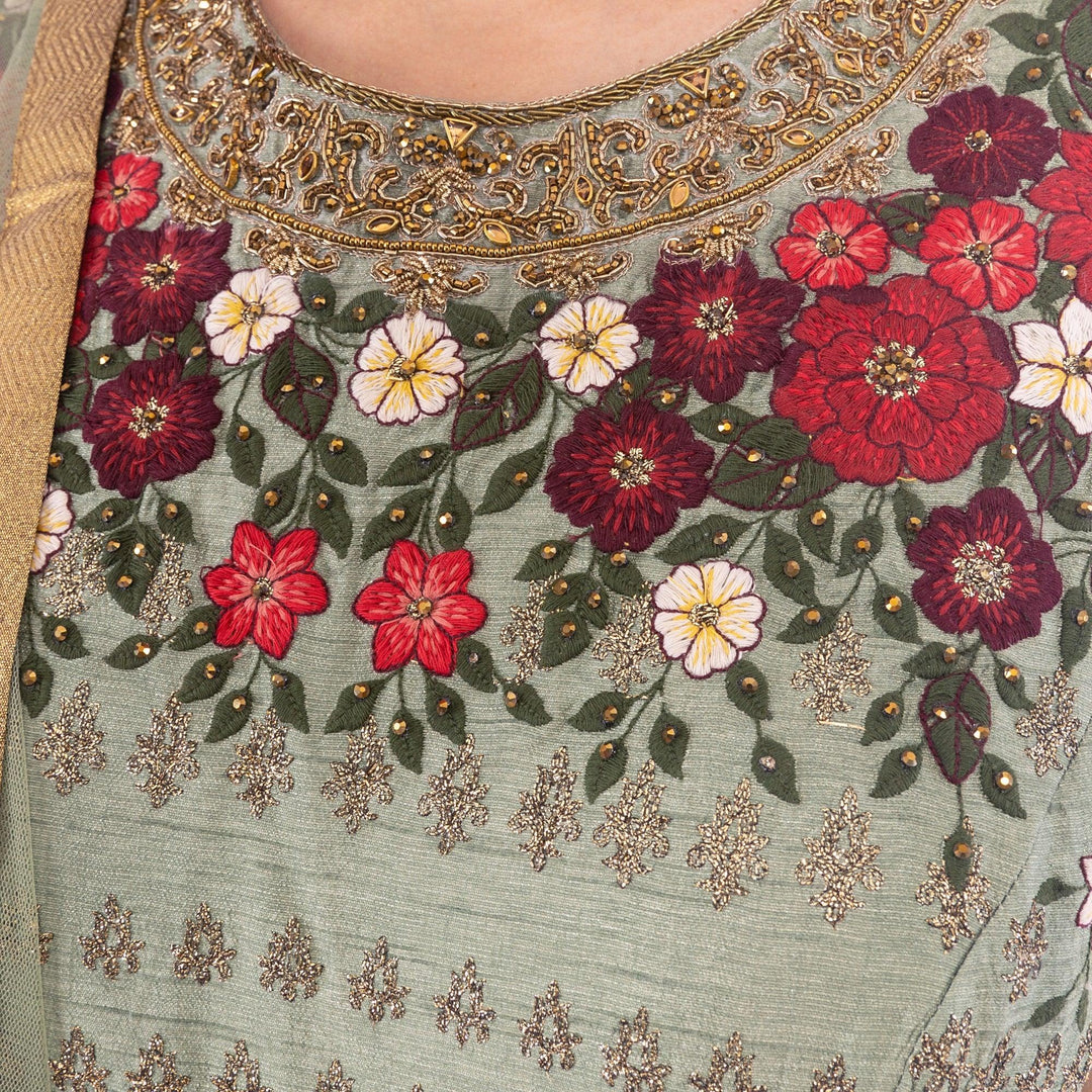 Cyrene Multicolor Gown-Raas USA