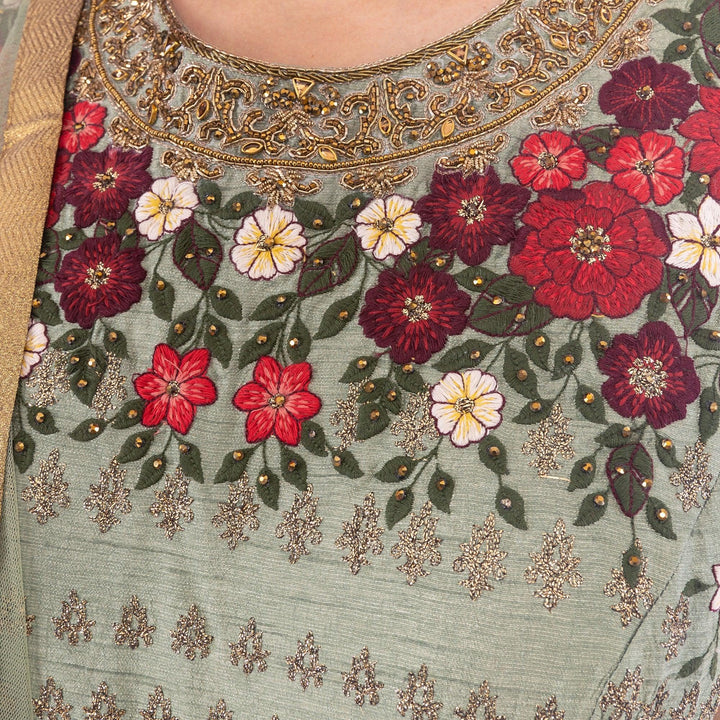 Cyrene Multicolor Gown-Raas USA