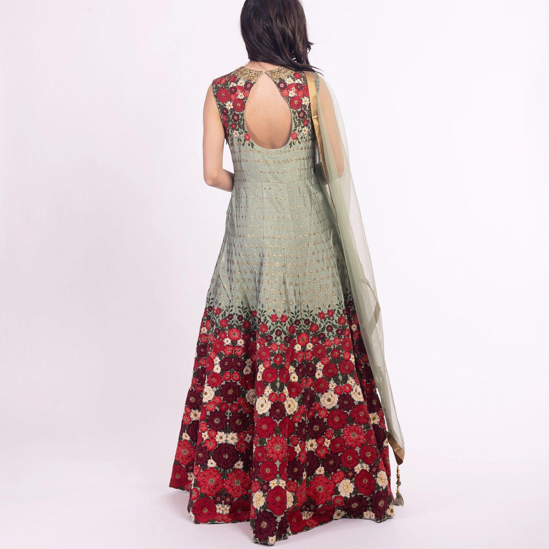 Cyrene Multicolor Gown-Raas USA