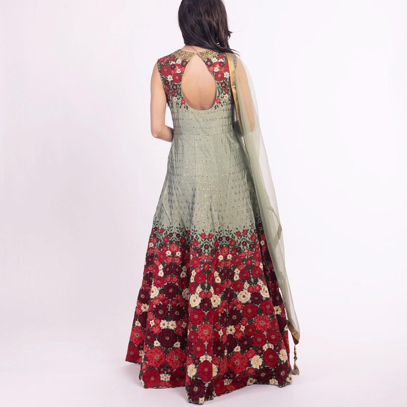 Cyrene Multicolor Gown ANARKALI & GOWN RAAS