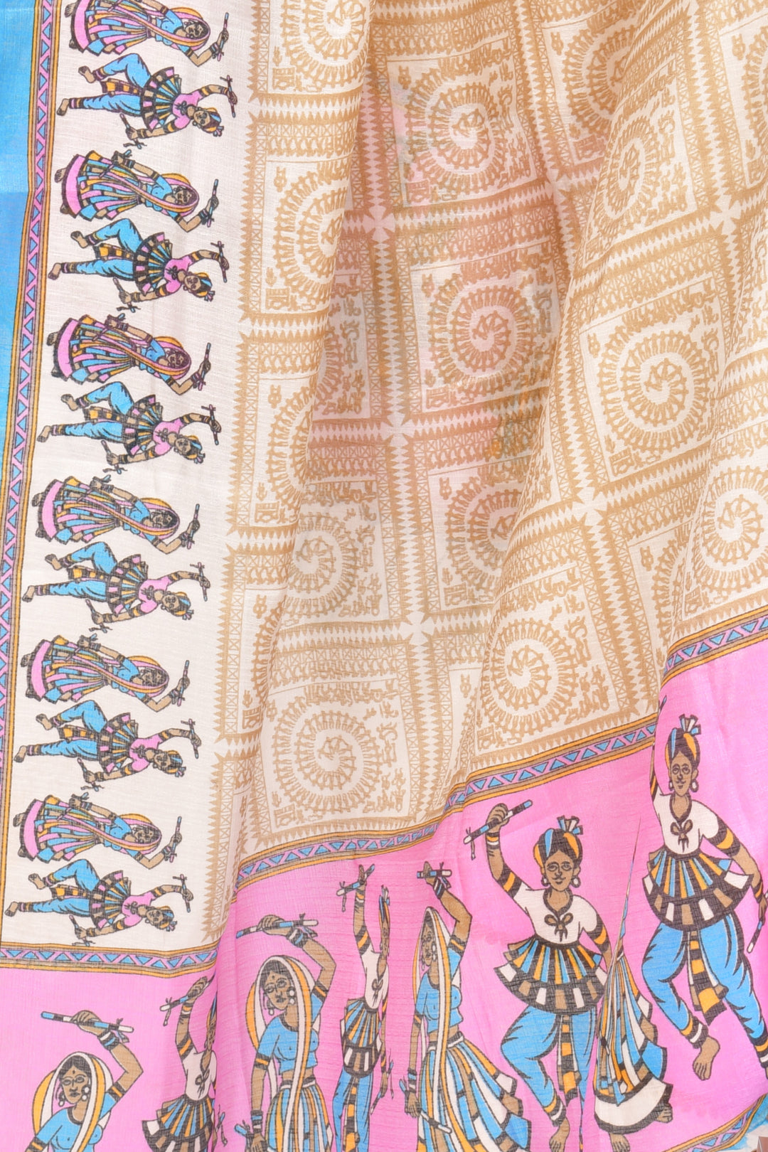 Ayla Traditional Navratri Motif Dupatta