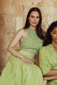Everett Green Sparkle Top with Sequins blouse RAAS