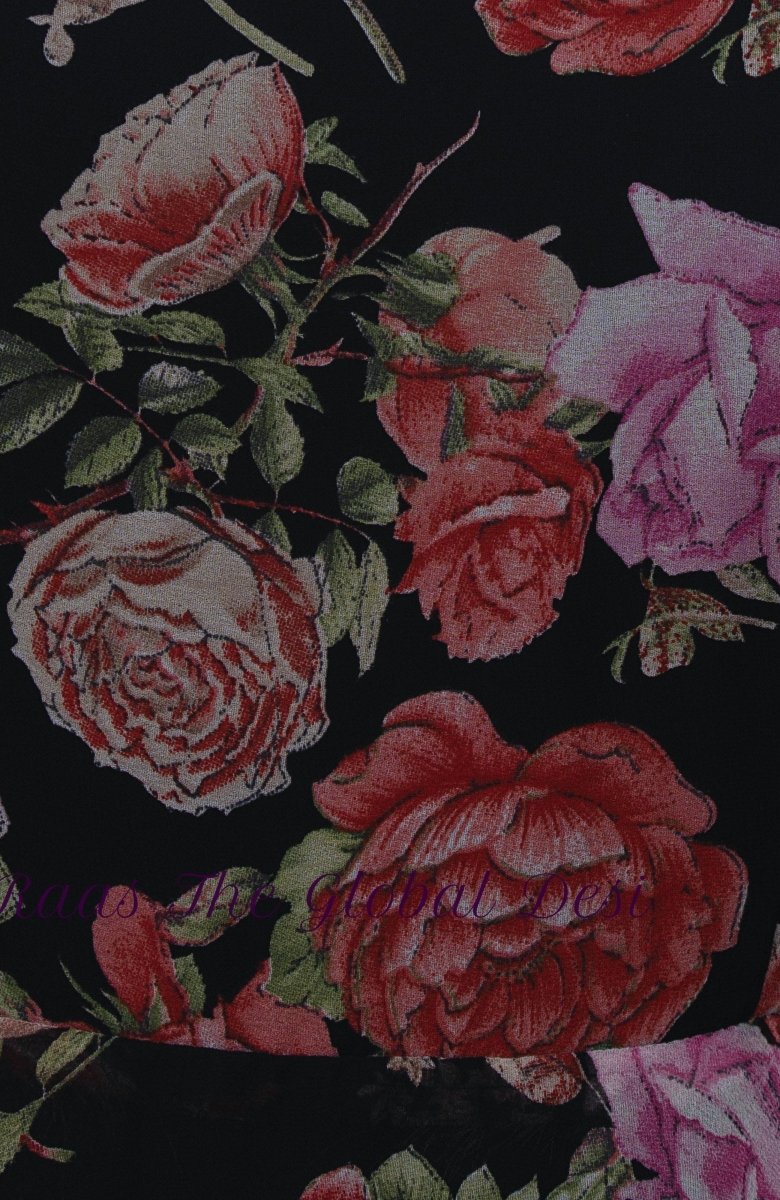 Floral Printed Long Dress