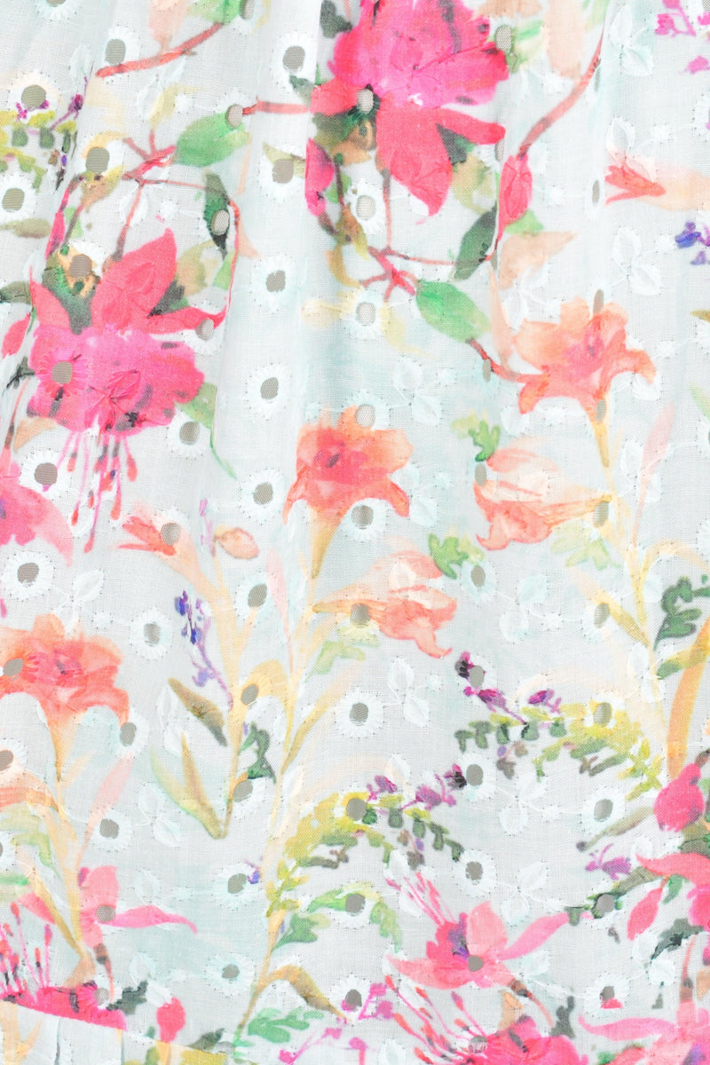 Floral Tiered Maxi Dress ANARKALI & GOWN RAAS