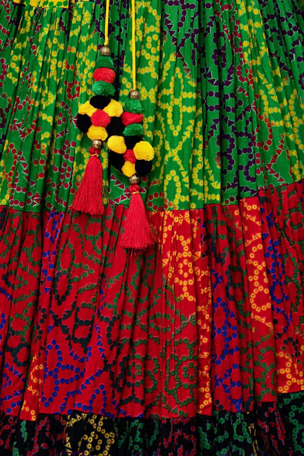 Full Flare Tropical Multicolor chaniya choli Chaniya choli RAAS