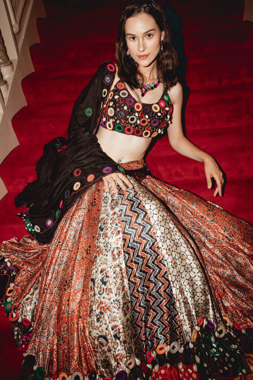 Gaji Silk Bridal Lehenga Choli Set-[bridal_lehenga]-Raas