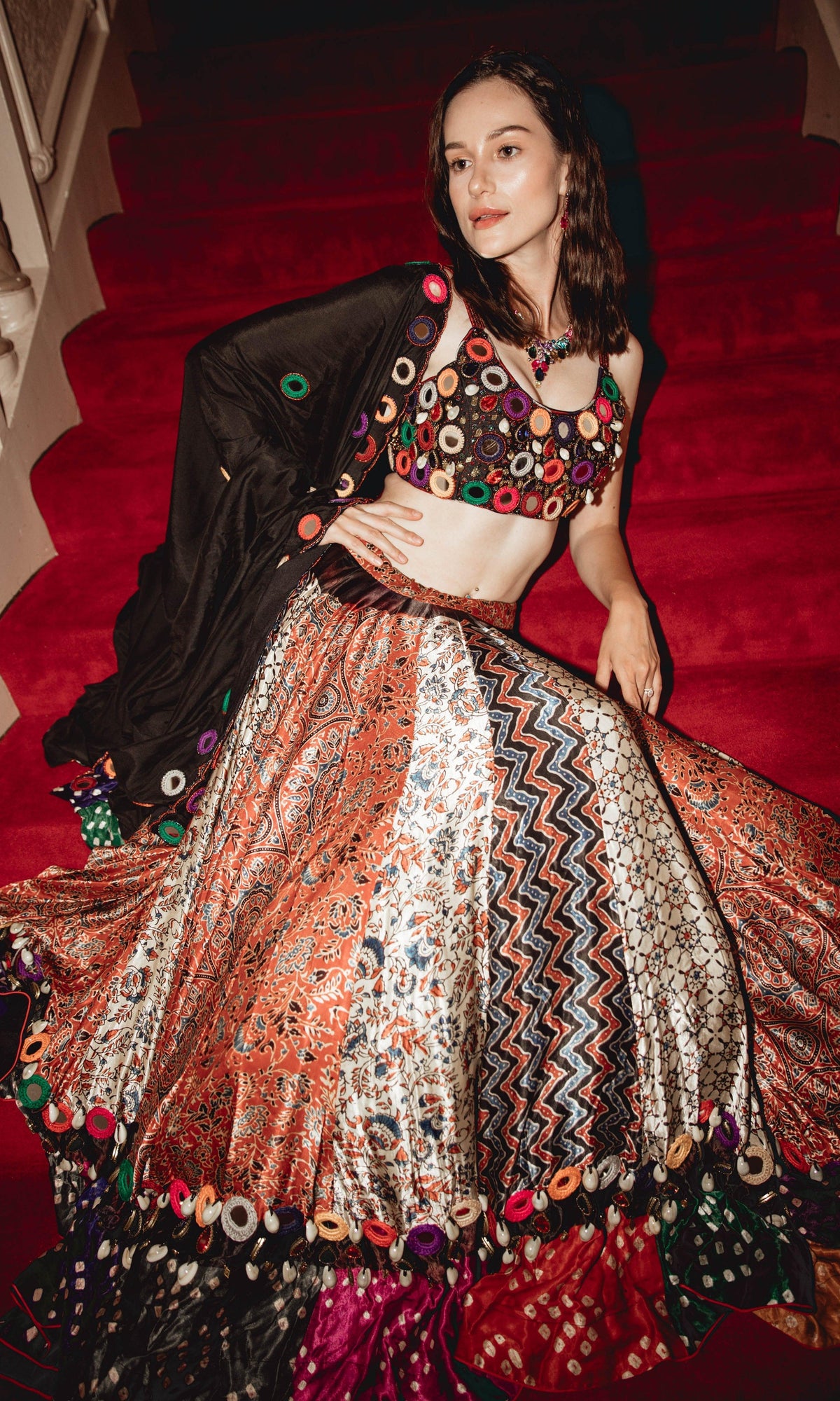 Gaji Silk Bridal Lehenga Choli Set-[bridal_lehenga]-Raas