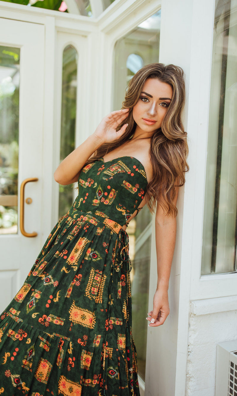 Green Convertible Dress dresses RAAS
