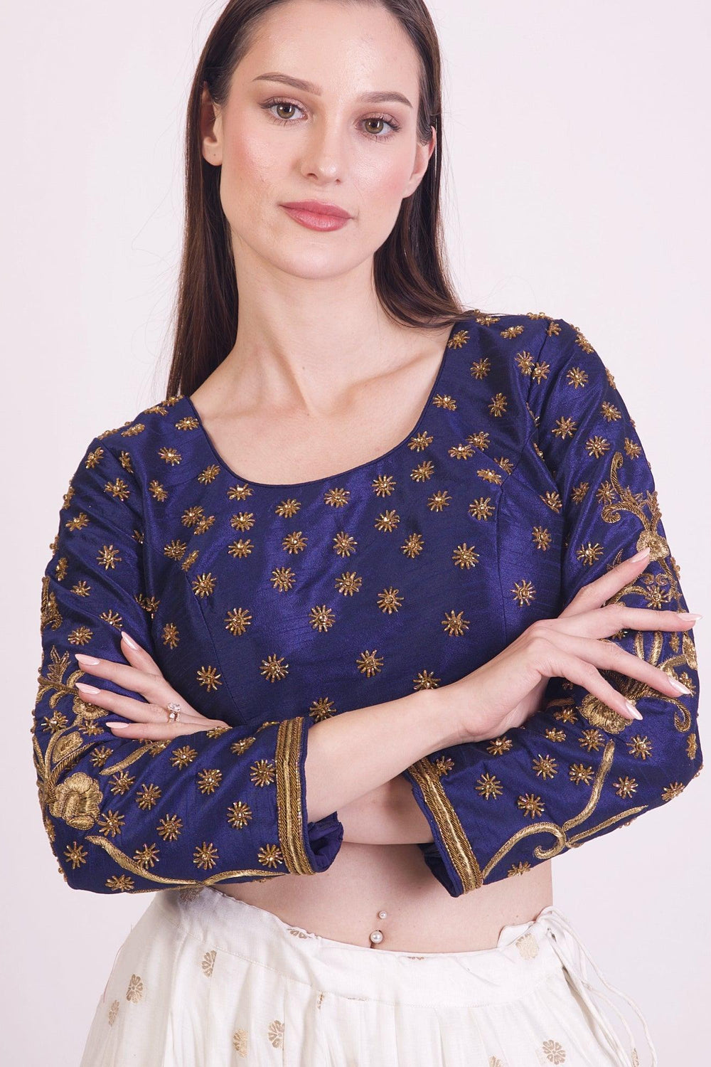 Harper Long Sleeve Blouse Embroidered BLOUSE RAAS