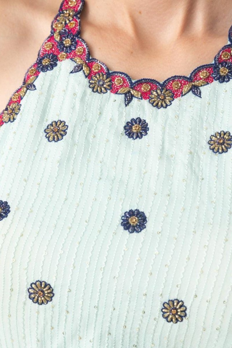 High Low Aqua Dress dresses RAAS