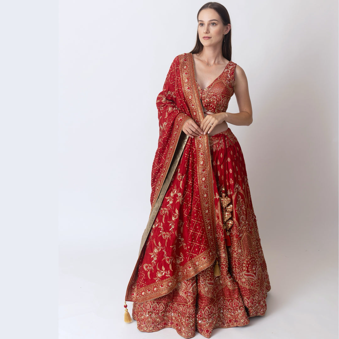 Jiya Banarasi Silk Lehenga