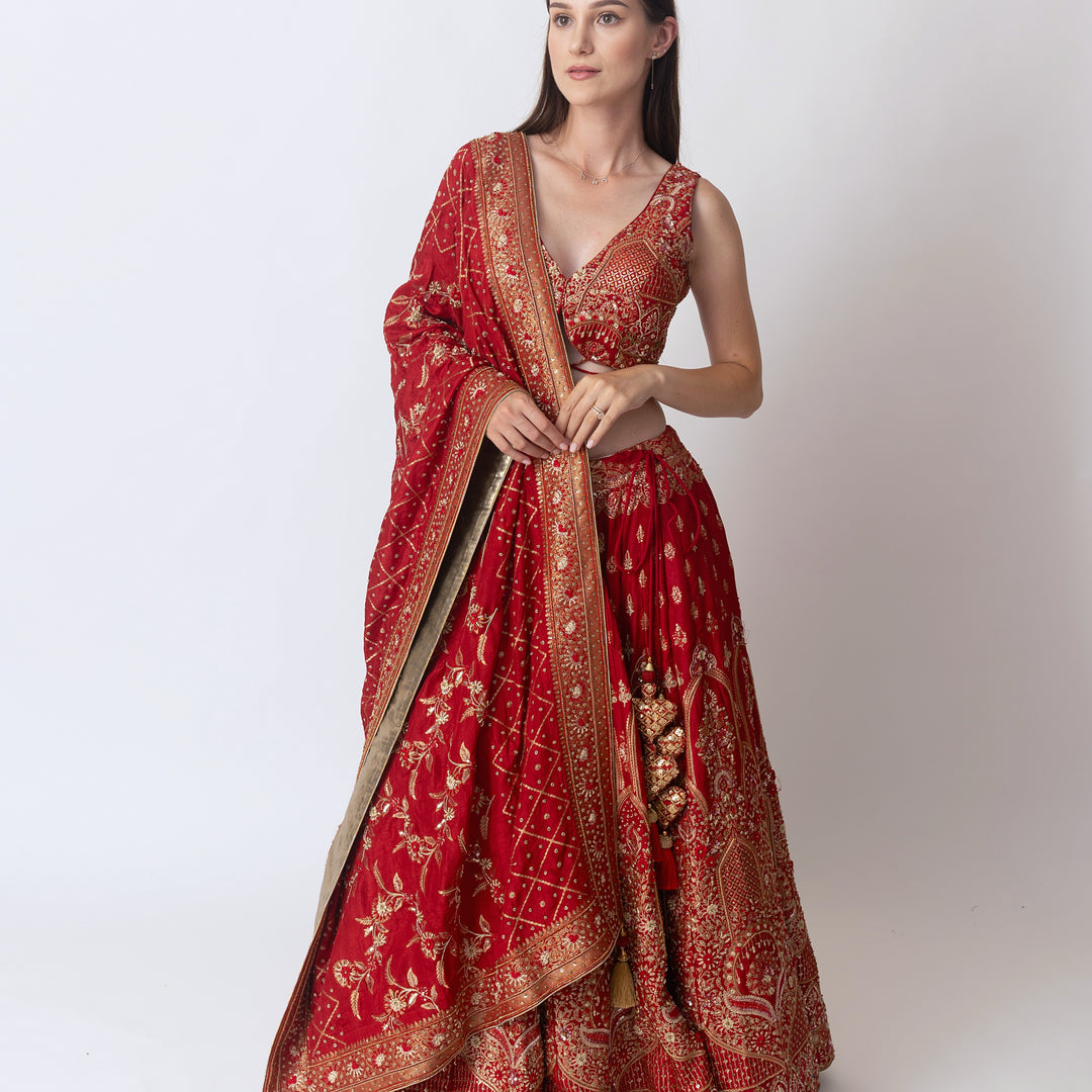 Jiya Banarasi Silk Lehenga