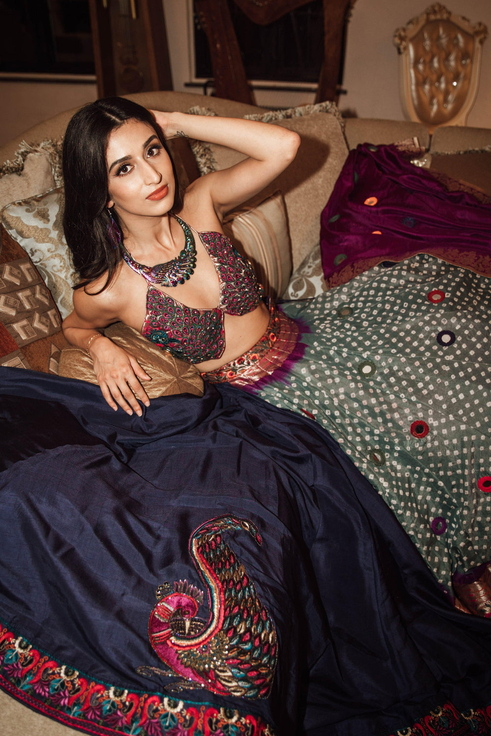 Lehenga Choli Set-[bridal_lehenga]-Raas