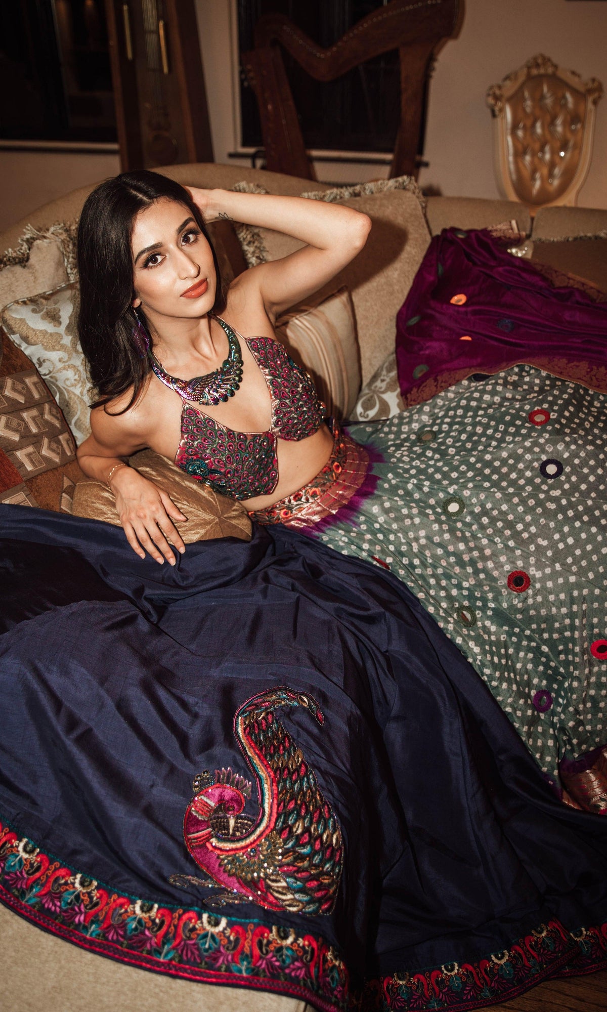 Lehenga Choli Set-[bridal_lehenga]-Raas