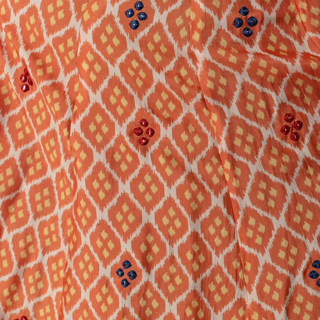 Lehenga with Mirror Embroidery-[comfort-first-design]-[lightweight]-Raas