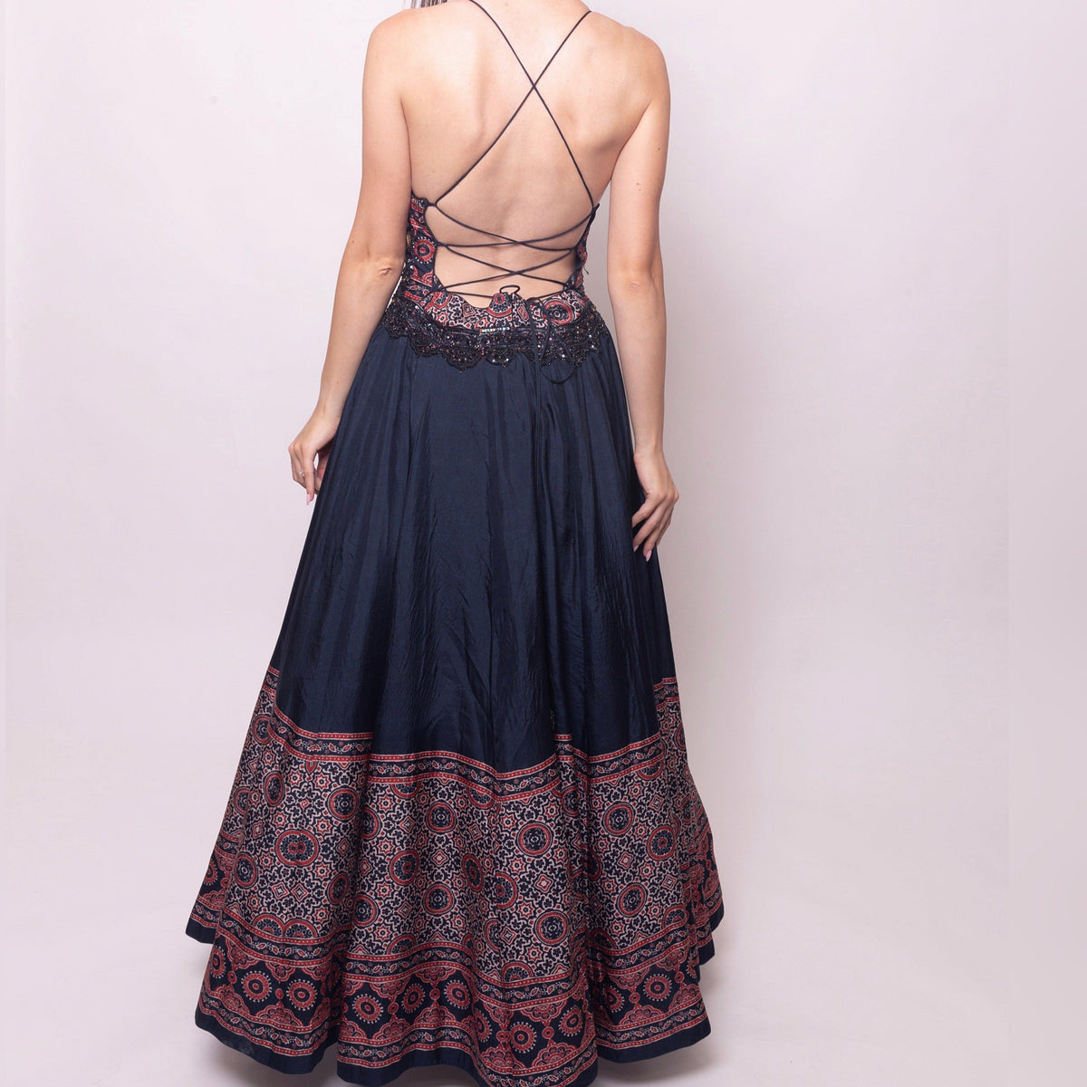 Long Dress with Hand Embroidery dresses RAAS