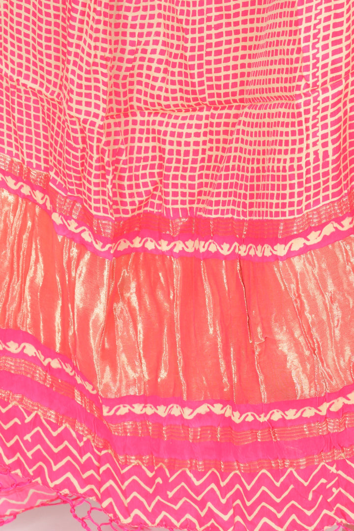 Maya Modal Silk Black Dupatta-Raas USA