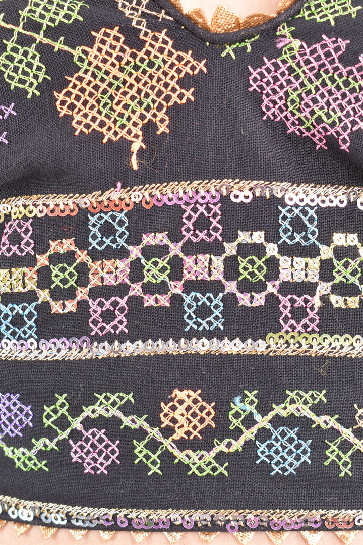 Midnight Black Lehenga Choli Set-[comfort-first-design]-[lightweight]-Raas