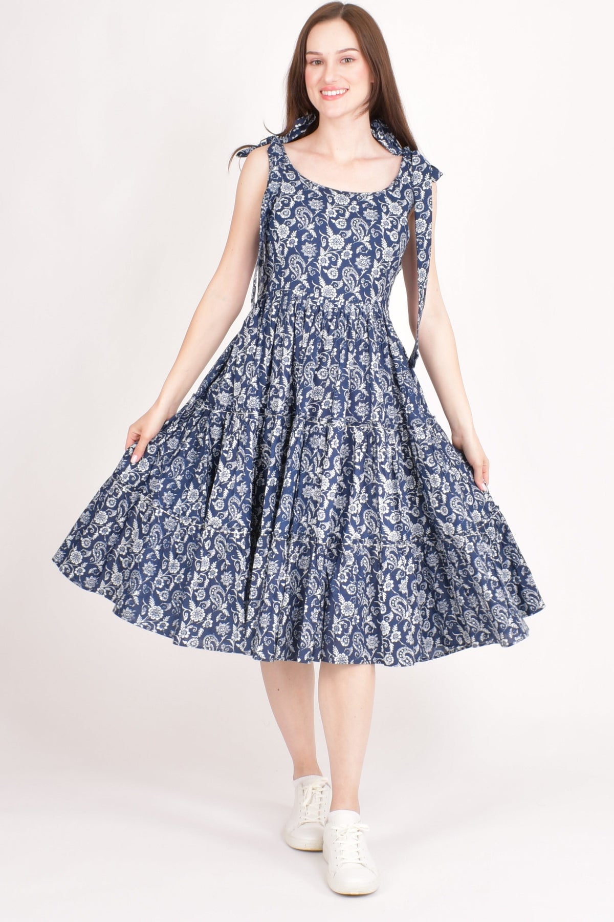 midi tiered dresses Mila Blue Dress full coverage Zara DRAPED MIDI DRESS Green With Envy Ring Quantity:3-Piece Set