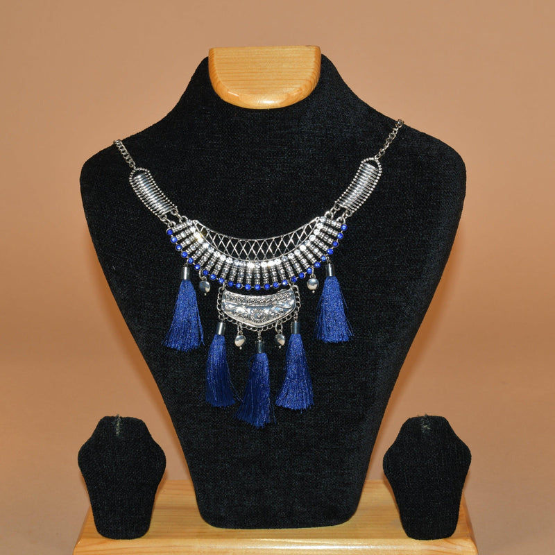 Multi Layered Necklace with Embellishments FASHION JEWELRY RAAS