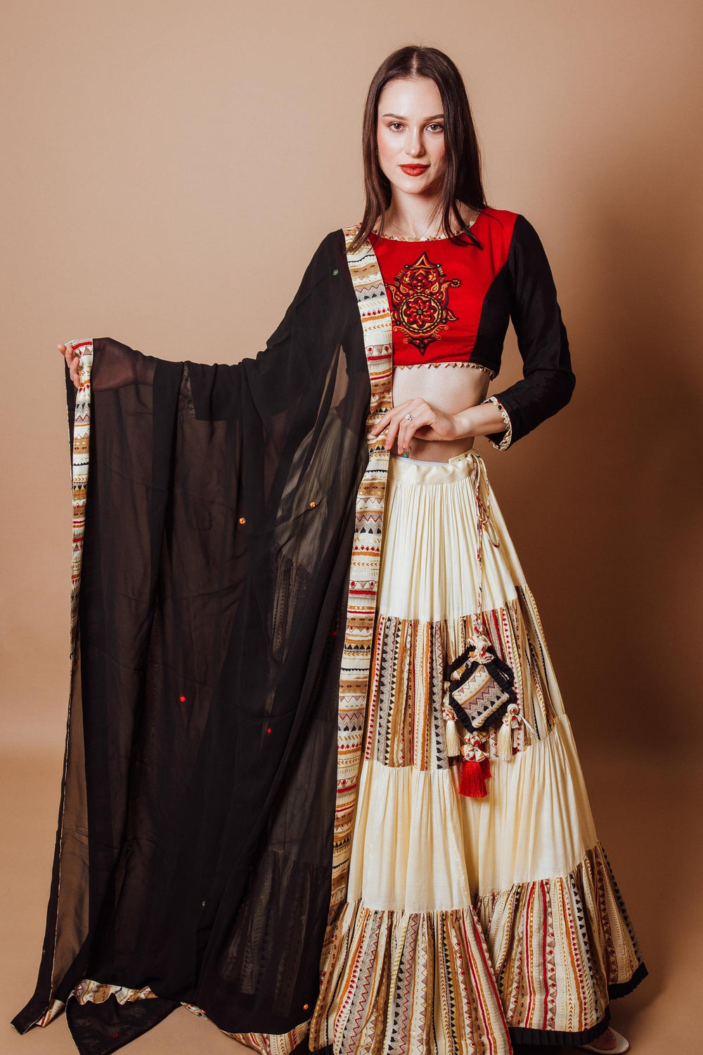 Multi color chaniya choli set Chaniya choli RAAS