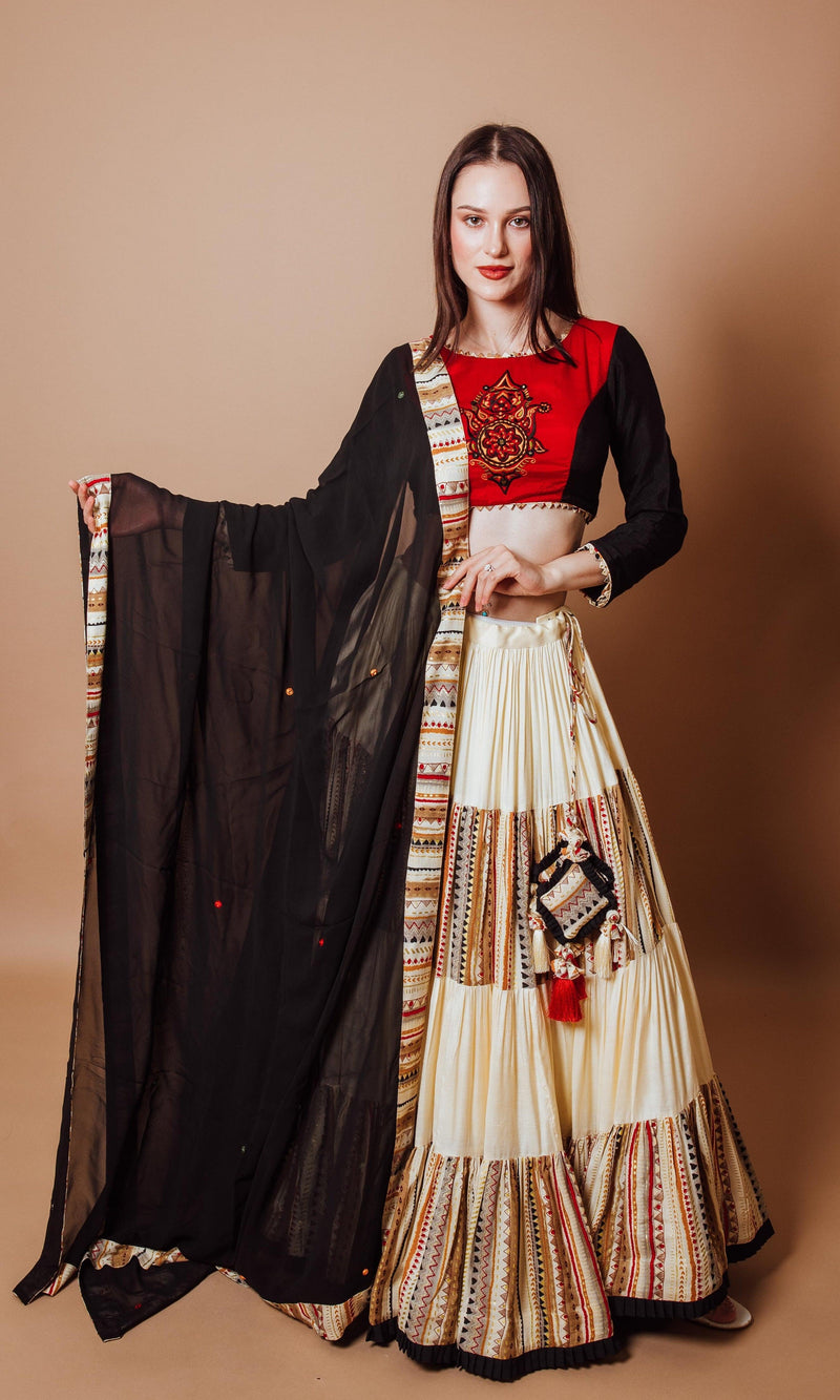 Multi color chaniya choli set Chaniya choli RAAS