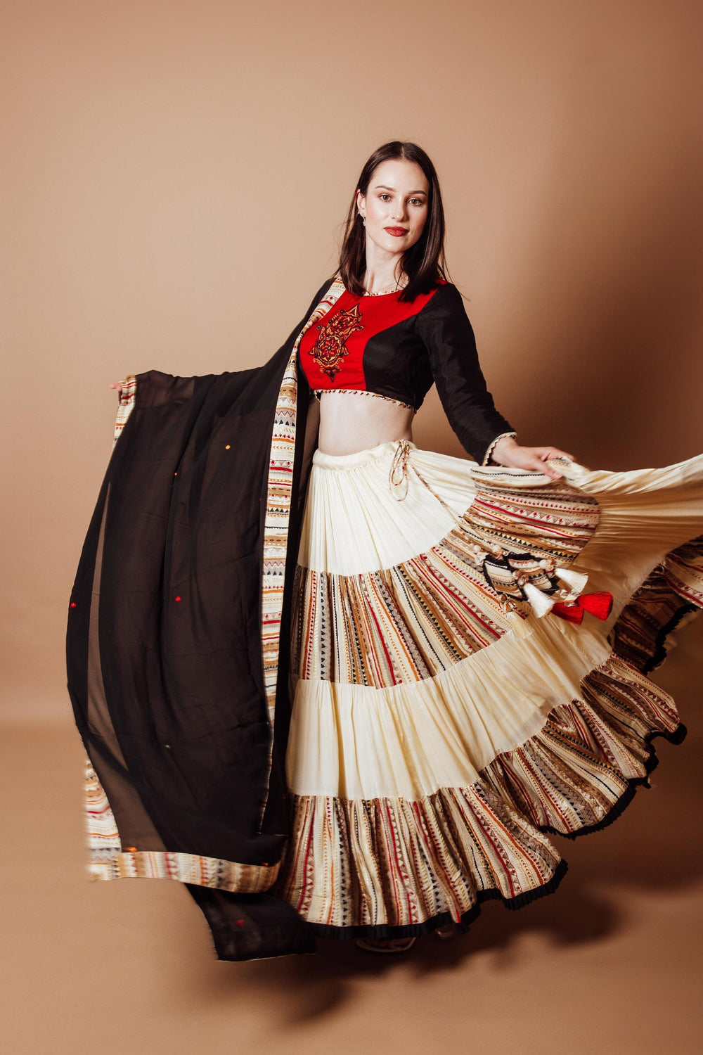 Multi color chaniya choli set Chaniya choli RAAS