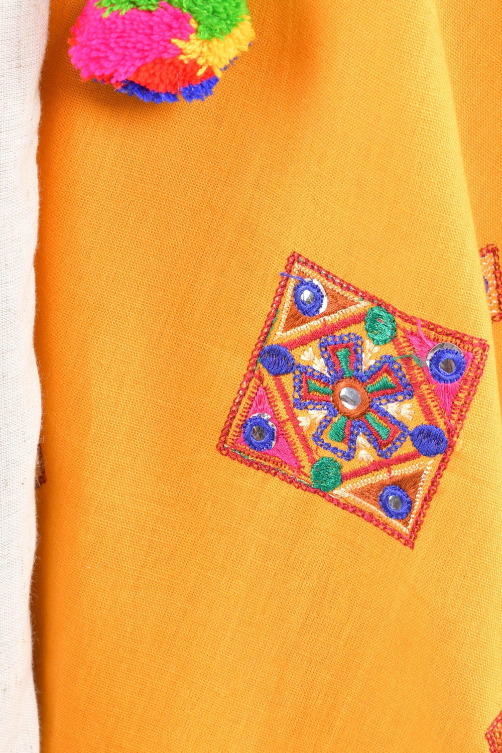 Multi color cotton layered chaniya choli set CHANIYA CHOLI RAAS