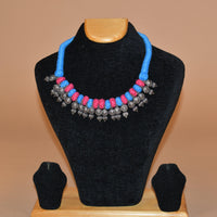 Multicolor Necklace with Embellishments FASHION JEWELRY RAAS