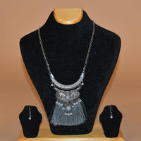 Oxidized Multi Layered Necklace Set FASHION JEWELRY RAAS