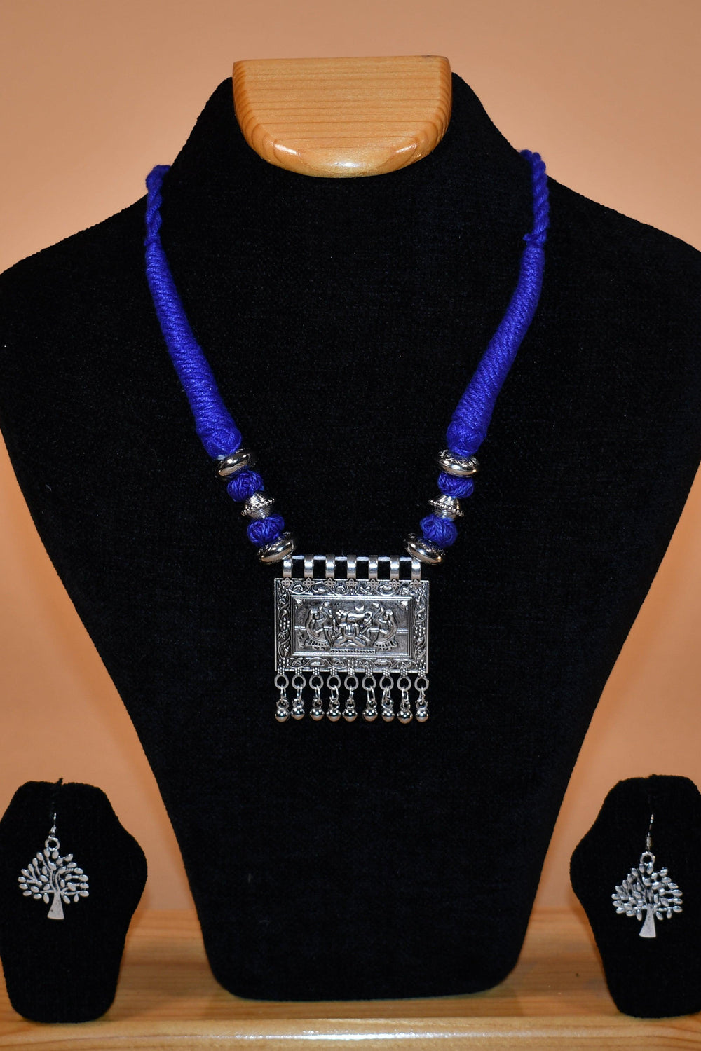 Oxidized Tribal Necklace Set FASHION JEWELRY RAAS