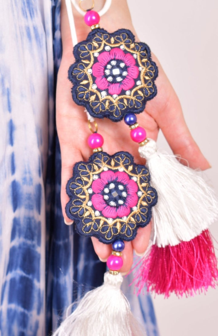 Pink Tie Dye Lehenga Choli Set-[mehendi outfit]-Raas