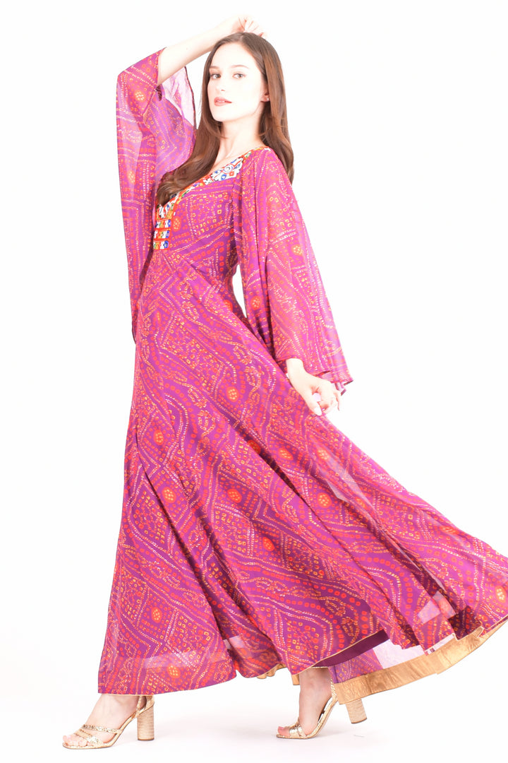 Celeste Summer Maxi Dress -  ANARKALI & GOWN Raas