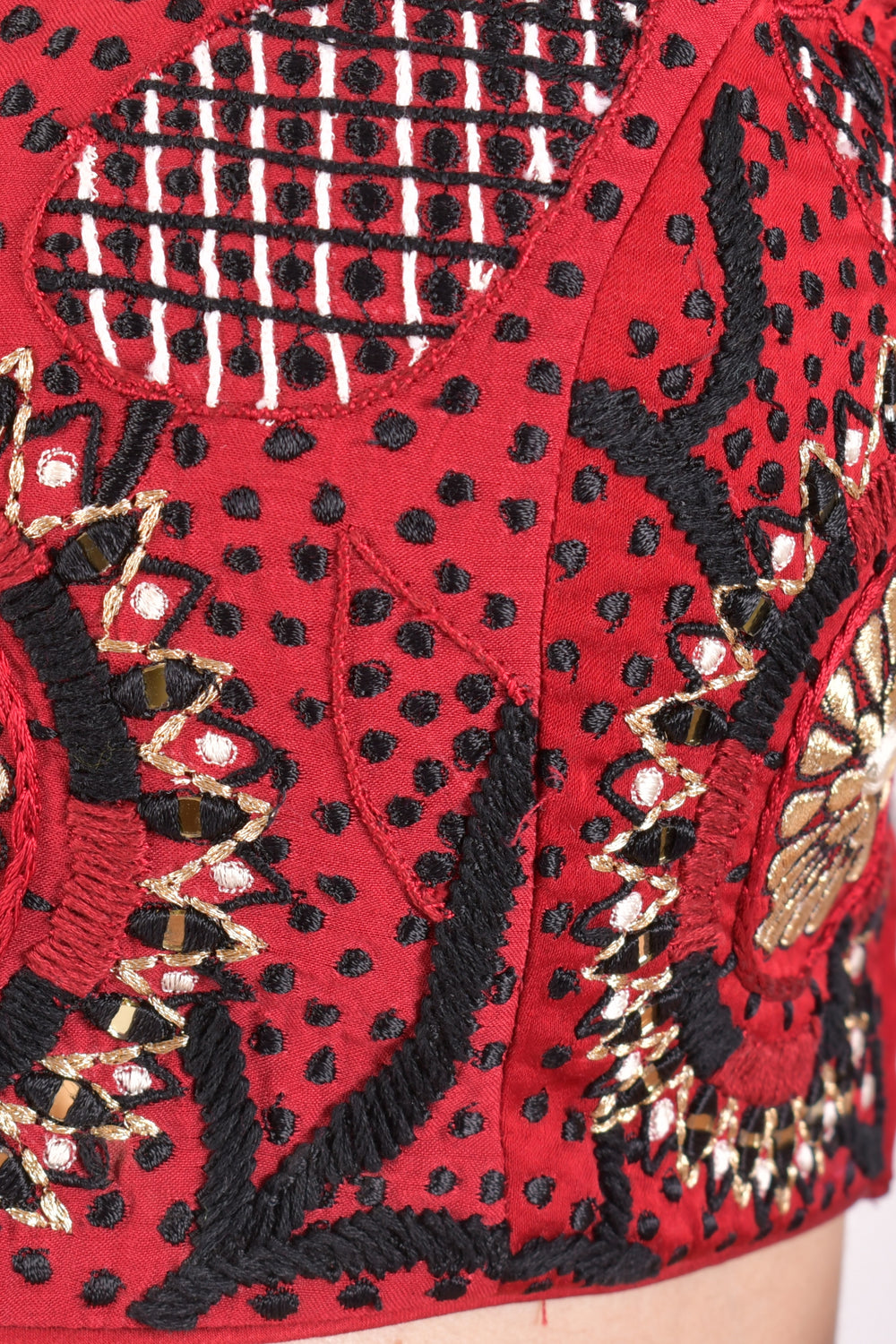 Ivory Mandala Print Chaniya Choli - Raas