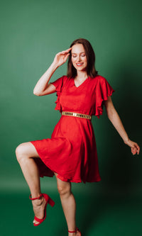 Red Mirror belt BELT RAAS