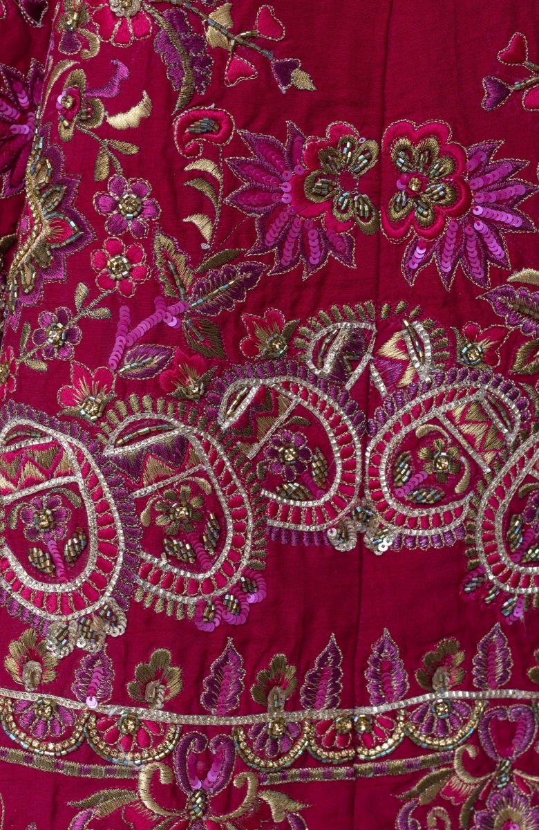 Regal Bridal Magenta Lehenga Choli Set-[bridal_lehenga]-Raas