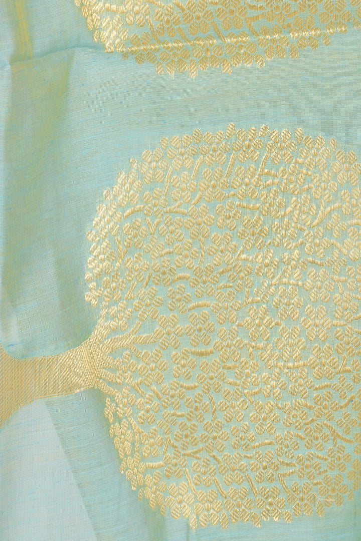 Rhea Green Floral Dupatta RAAS