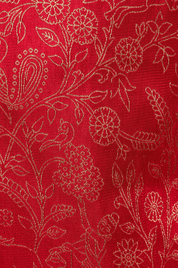 Rosavelle Red Salwar Kameez Set-Raas