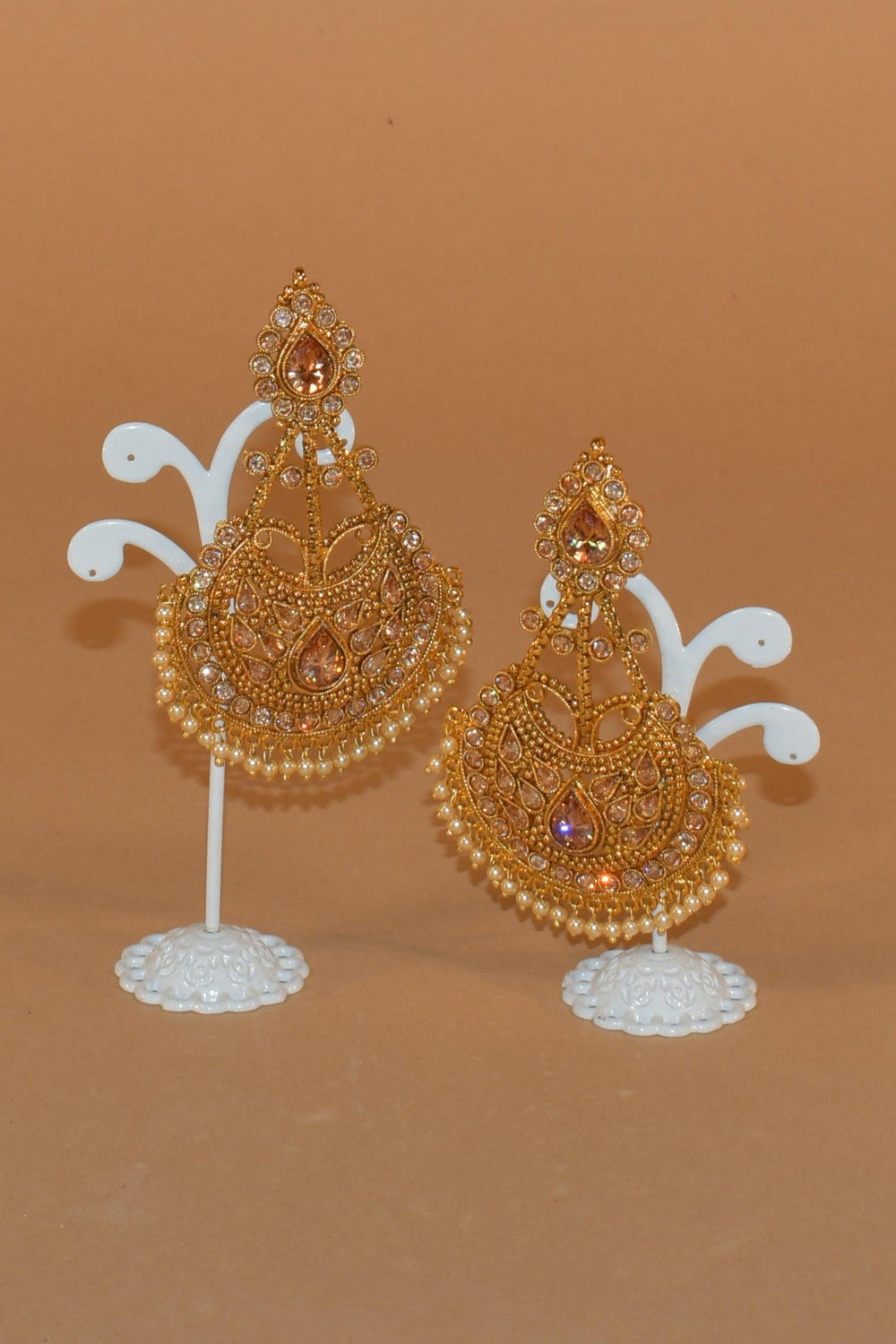 Royal Embellished Earrings FASHION JEWELRY RAAS
