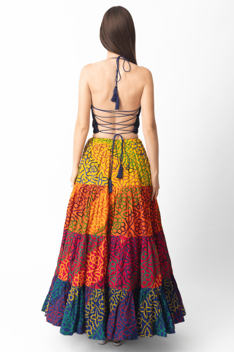 Sayli Tropical Embroidered Lehenga CHANIYA CHOLI RAAS